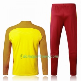 FC Barcelona Komplet Bluzy Treningowe 2017-18 Żółty Pomarańczowy